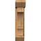 Ekena Millwork Balboa Slat Rough Sawn Bracket w/ Offset Brace, Western Red Cedar, 6"W x 18"D x 26"H BKT0604X18X26BOA06RWR - alternate 2